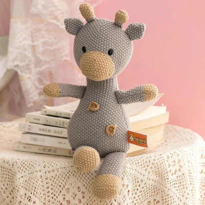 Pelúcia Infantil Cervo de Crochê Lenogue