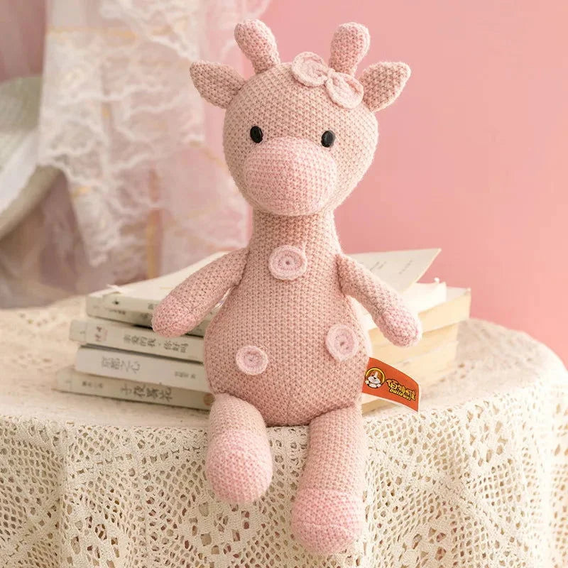 Pelúcia Infantil Cervo de Crochê Lenogue