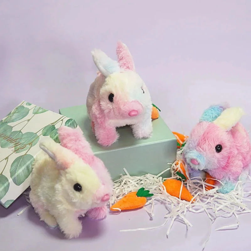 Pelúcia Infantil Coelho Elétrico Lenogue