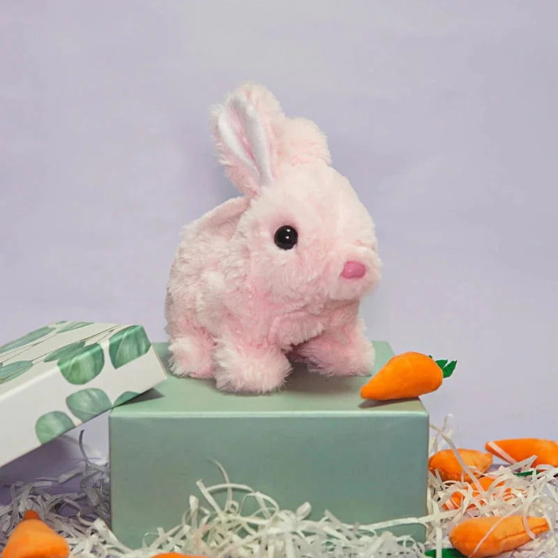 Pelúcia Infantil Coelho Elétrico Lenogue