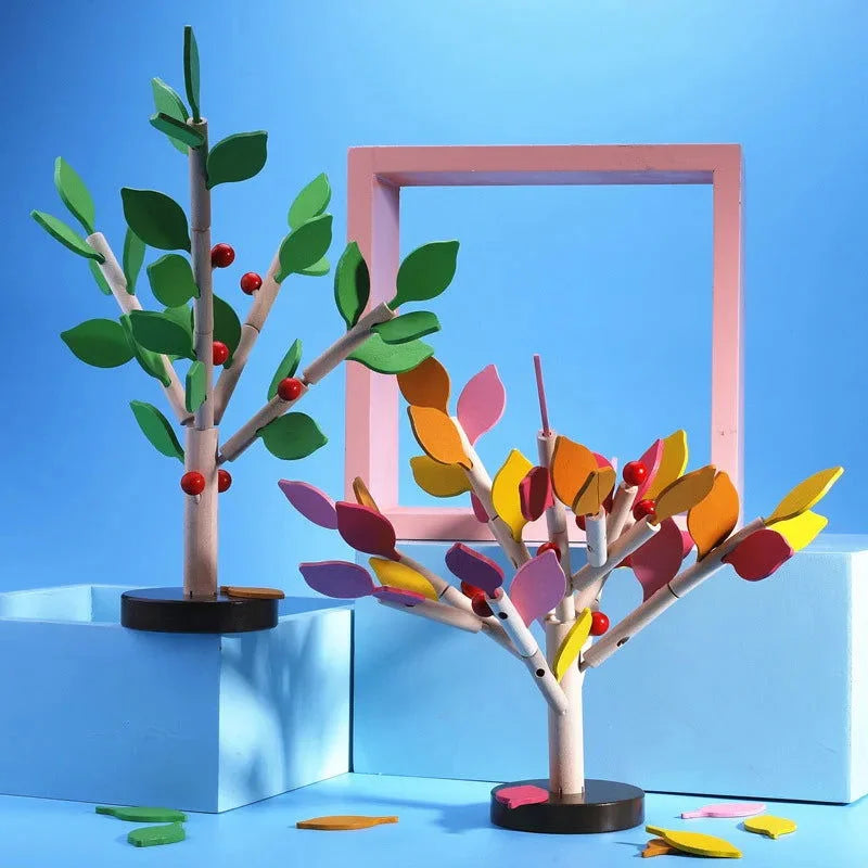 Quebra-Cabeça Infantil 3D Madeira Montessori Lenogue